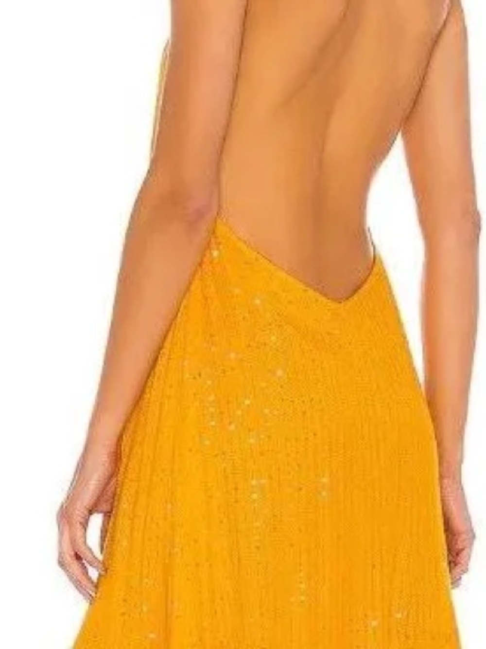 Sundress Halter Maxi Dress Sz XS/S - Picture 3 of 10